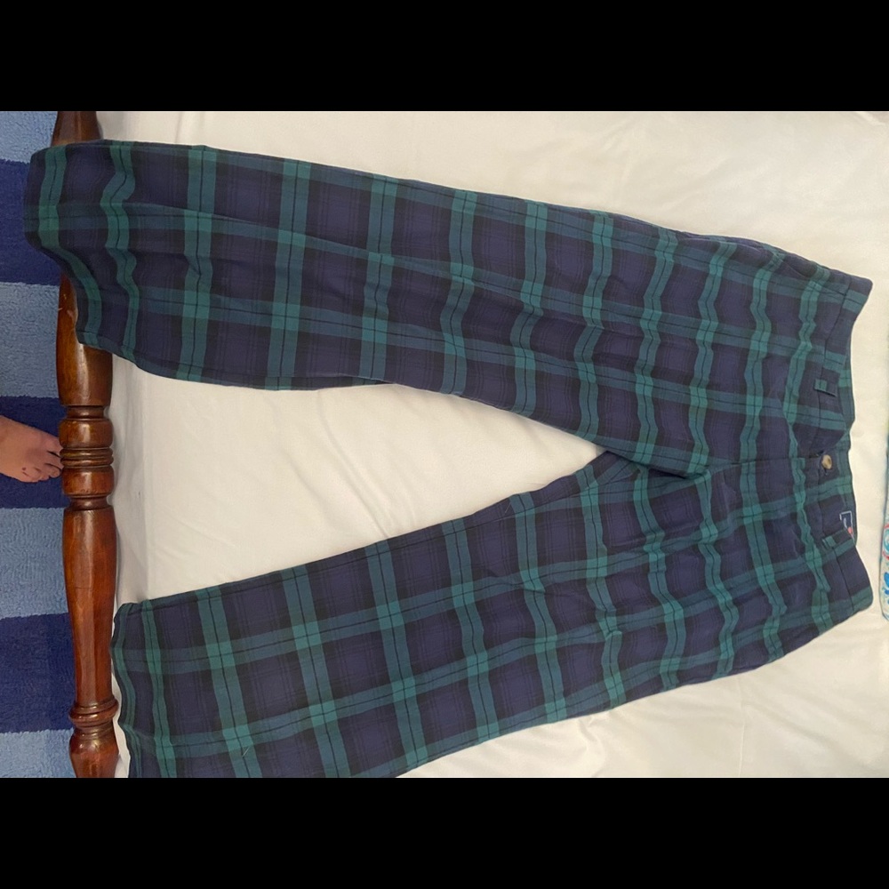 Vineyard Vine cotton plaid pants